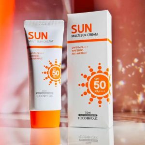 ✨ FOODHOLIC MULTI SUN CREAM (70ML) SPF50+ PA+++ ✨