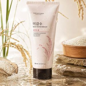 ✨ THE FACE SHOP Rice Water Bright Foaming Cleanser (150ml) ✨