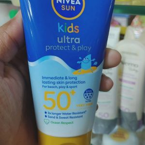 ✨ Nivea Sun Kids Ultra Protect & Play Sun Cream SPF50+ 150ml ✨