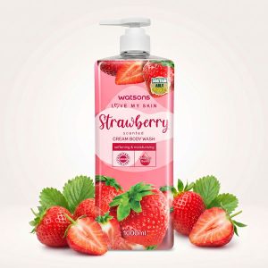 Watsons Love My Skin Cream Body Wash 1000ml - 4 Flavour |