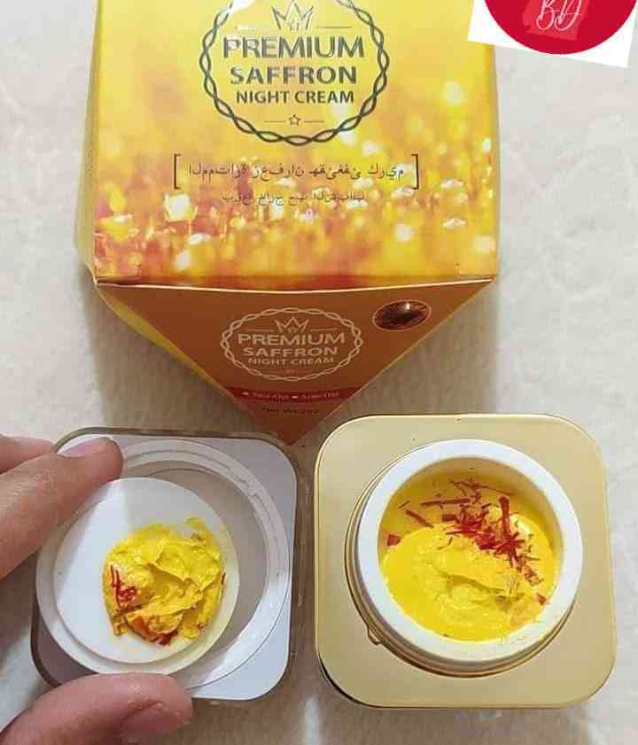 ✨ Premium Saffron Night Cream ✨