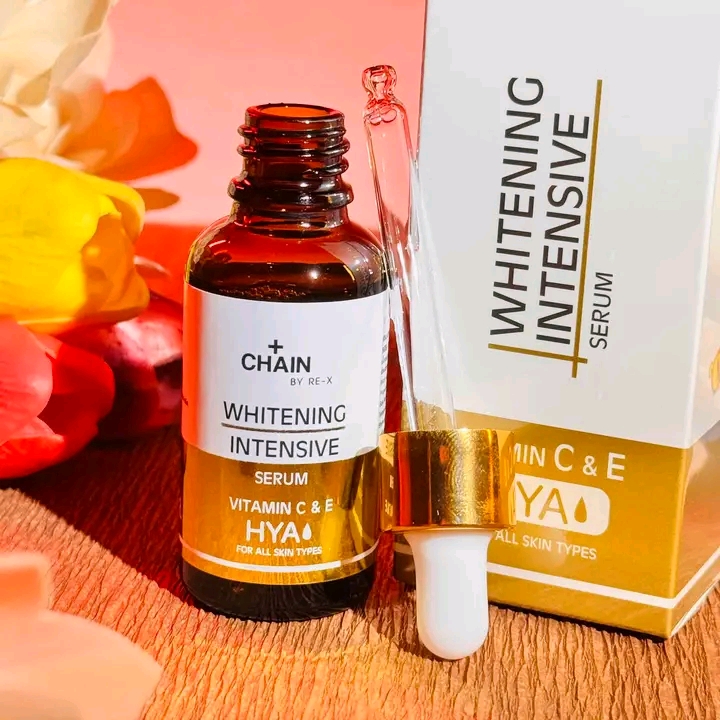Chain By Re-X Whitening Intensive Serum – Radiant Glow in 30ml