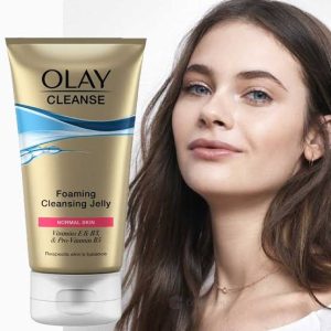 Olay Cleanse Foaming Cleansing Jelly – Gentle Care for Normal Skin