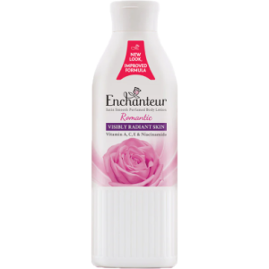 Enchanteur Satin Smooth Perfumed Body Lotion – Romantic Glow 250ml