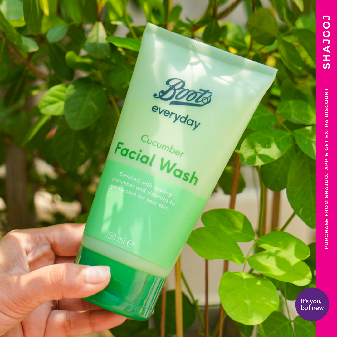 Boots Essentials Cucumber Facial Wash – Gentle Daily Cleanser - Image 3