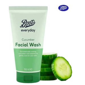 Boots Essentials Cucumber Facial Wash – Gentle Daily Cleanser