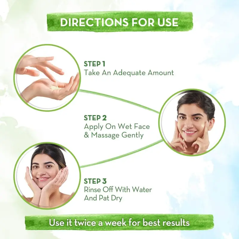 MAMAEARTH Multani Mitti Face Wash – 100ml - Image 4