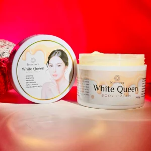 Bloomora White Queen Body Cream – Whitening & Moisturizing (250gm)