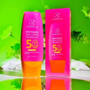 ✨ VANEKAA Whitening Sun Cream – 60g SPF 50 PA+++