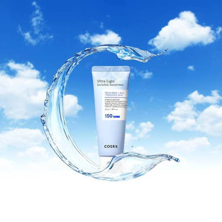 COSRX Ultra Light Invisible Sunscreen SPF50 PA++++ (50ml) – Korean Daily Sun Protection - Image 2