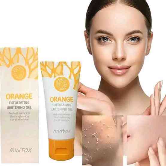 MINTOX Orange Exfoliating Whitening Gel – Natural Brightening & Spot Remover - Image 2