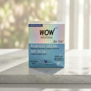 WOW Skin Science Fairness Cream SPF 20 PA++ – 20ml Sensitive Skin Formula