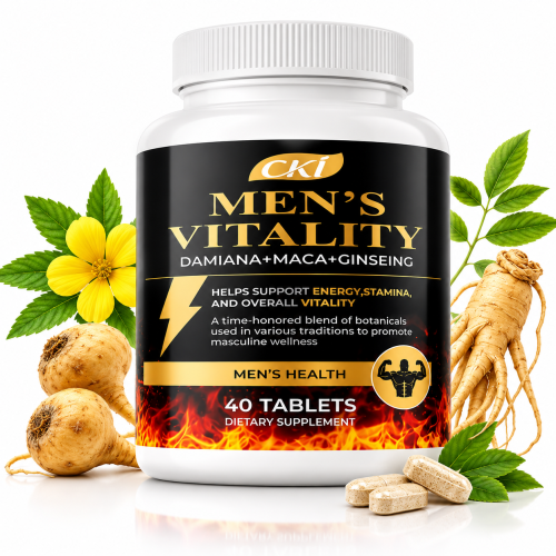 CKI Men’s Vitality – Damiana + Maca + Ginseng | 40 Tablets