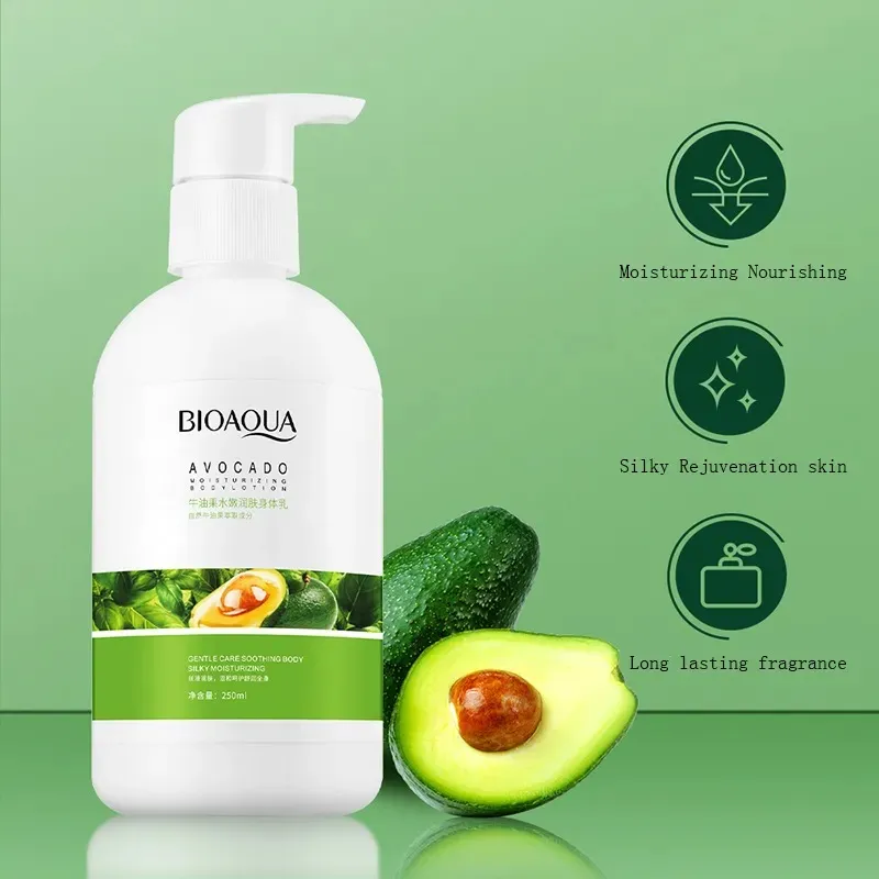 BIOAQUA Avocado Moisturizing Anti‑Drying Body Lotion – 250ml - Image 3