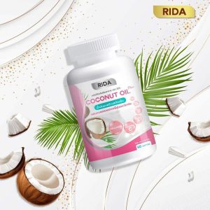 RIDA Coconut Oil Plus – Anti‑Aging Collagen & Cold Pressed Coconut Oil (1000mg, 60 Softgels)