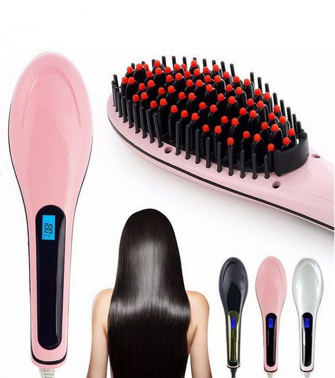 Fast Hair Straightening Brush (2 in 1) – Model HQT‑906 - Image 4
