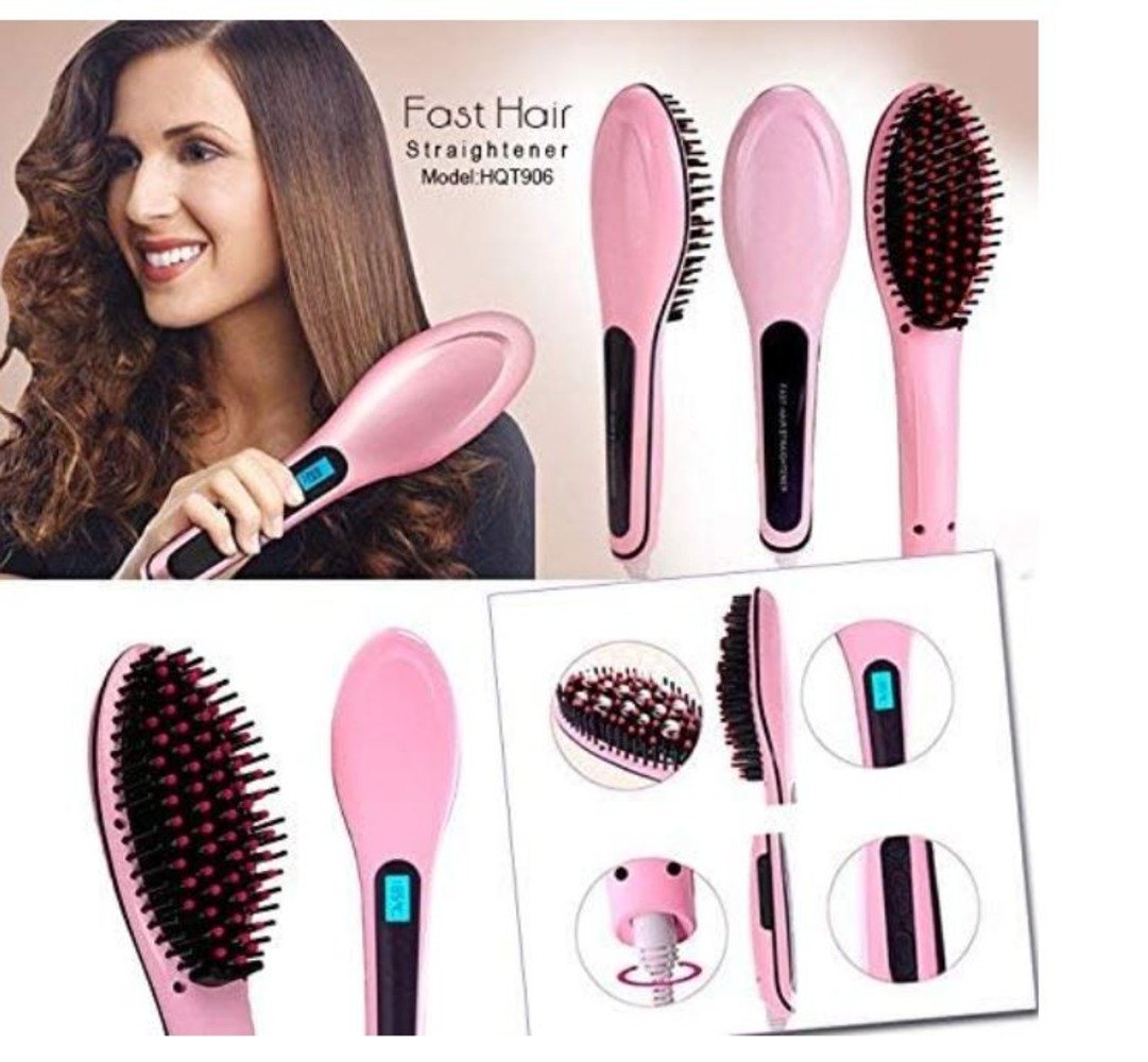 Fast Hair Straightening Brush (2 in 1) – Model HQT‑906 - Image 5
