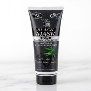 YC Black Mask with Bamboo Charcoal – Whitening & Moisture Balance (100g)
