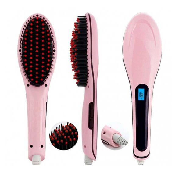 Fast Hair Straightening Brush (2 in 1) – Model HQT‑906 - Image 2