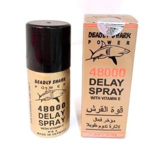 Deadly Shark Power 48000 Delay Spray with Vitamin E – 45ml