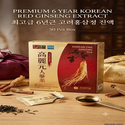 Premium Korean One Ginseng Tea – 50pcs | Authentic Herbal Energy Drink