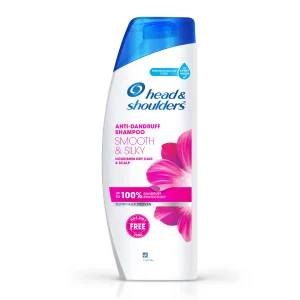 Head & Shoulders Smooth & Silky Anti-Dandruff Shampoo (340ml) - Pink