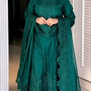 এম্ব্রয়ডারি থ্রি পিস - Embroidery Three Piece