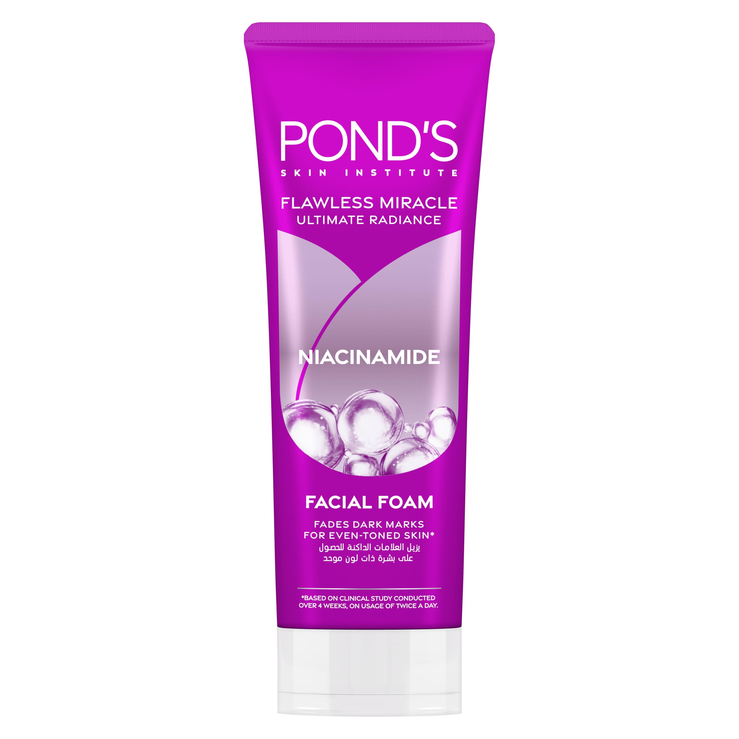 Pond's Flawless Radiance Even Tone Facial Foam (100g) - Image 3