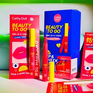 Cathy Doll Beauty To Go Mini Lip & Cheek Creamy Matte