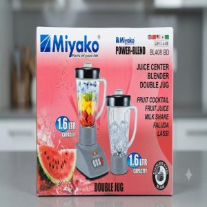 Miyako BL408 BD Power-Blend Juice Center Blender with Double Jug – 1.6L
