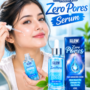 Glow Industry Zero Pores Serum (40ml) - Thai Pore Tightening & Smoothing Serum