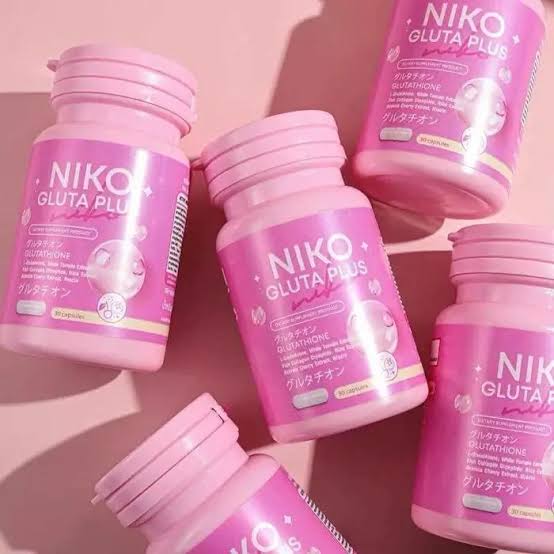 Niko Gluta Plus Skin Whitening & Brightening Supplement (30 Capsules) – Imported from Thailand - Image 4