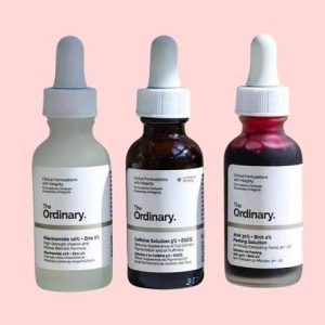 DAQAN 3 in 1 Skincare Set - Peeling Solution, Caffeine & Niacinamide (90ml Set)