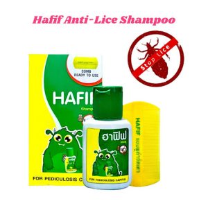 Hafif Anti-Lice Shampoo with Comb for Pediculosis Capitis Treatment