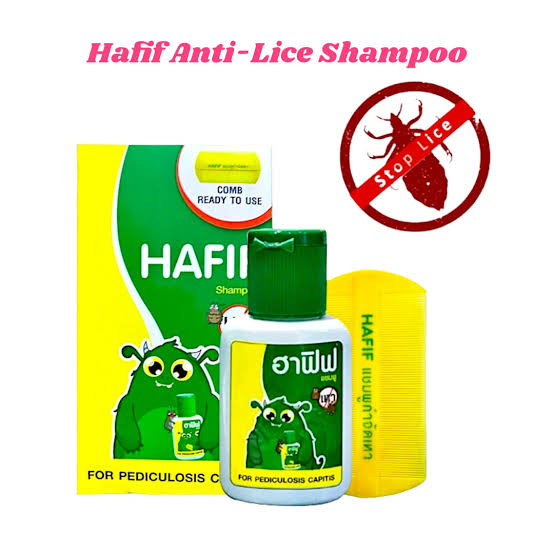 Hafif Anti-Lice Shampoo with Comb for Pediculosis Capitis Treatment