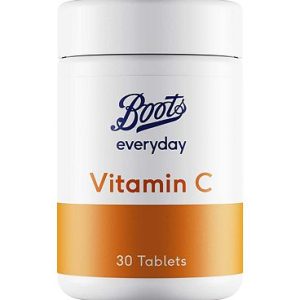 Boots Everyday Vitamin C 500mg - 30 Tablets