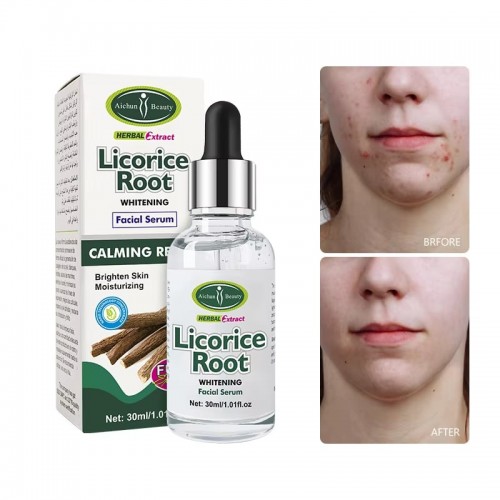 Aichun Beauty Herbal Extract Licorice Root Whitening Facial Serum (30ml) - Image 4