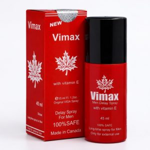 Vimax Men Delay Spray with Vitamin E - 45ml (Made in Canada)