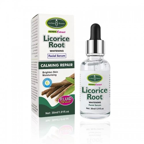 Aichun Beauty Herbal Extract Licorice Root Whitening Facial Serum (30ml) - Image 3